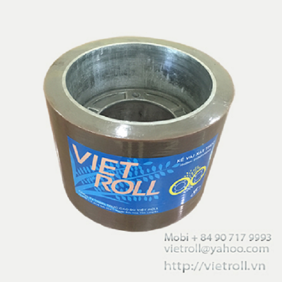 Cast iron rice rubber roller